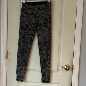Stylish Black and Gray Women's Leggings